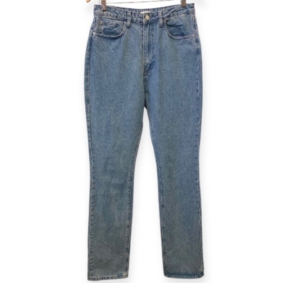 WeWoreWhat 29 (6/8) NWT The Icon Jeans Flaw - Belt Loop Detached Women High Rise - Picture 3 of 13